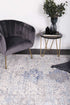 Rose Navy Blue Oriental Rug - ADORE RUGS and FLOORING